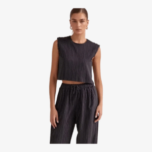 Relaxed Fit Striped Shirt Dress